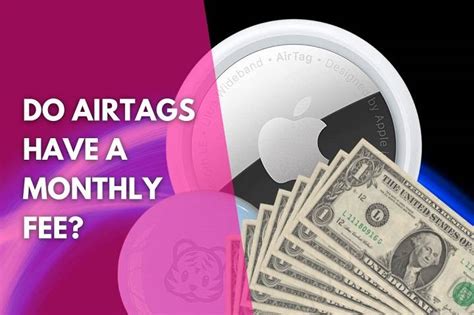 airtag monthly fee.